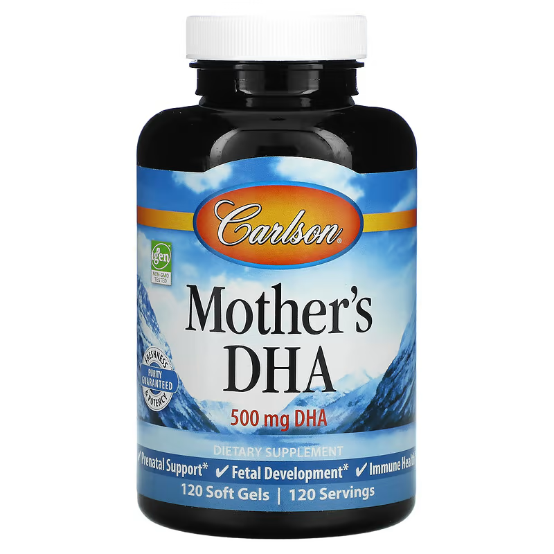 منتج دوكوزاهيكسنويك (Carlson Mother's HDA)أفضل 7 منتجات آي هيرب للحامل
